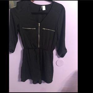 Black romper from h&m